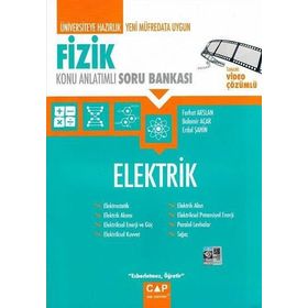 Çap Yayınları Fizik Elektrik Konu Anlatımlı Soru Bankası