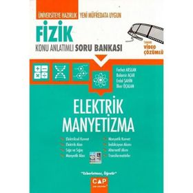 Çap Yayınları Fizik Elektrik Manyetizma Konu Anlatımlı Soru Bankası