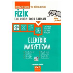 Çap Yayınları Fizik Elektrik Manyetizma Konu Anlatımlı Soru Bankası