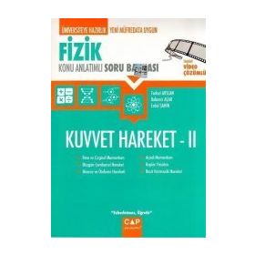 Çap Yayınları Fizik Kuvvet Hareket 2 Konu Anlatımlı Soru Bankası