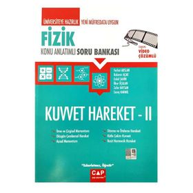 Çap Yayınları Fizik Kuvvet Hareket 2 Konu Anlatımlı Soru Bankası