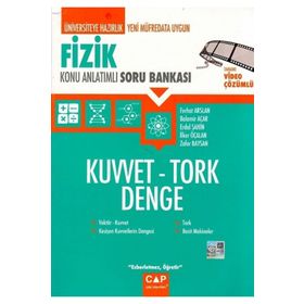 Çap Yayınları Fizik Kuvvet Tork Denge Konu Anlatımlı Soru Bankası