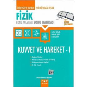 Çap Yayınları Fizik Kuvvet ve Hareket 1 Konu Anlatımlı Soru Bankası
