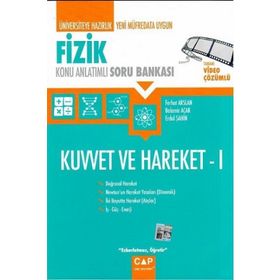Çap Yayınları Fizik Kuvvet ve Hareket 1 Konu Anlatımlı Soru Bankası