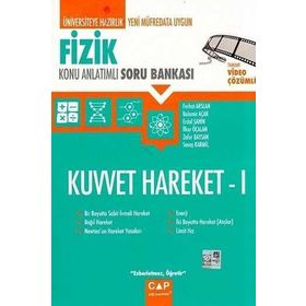 Çap Yayınları Fizik Kuvvet ve Hareket 1 Konu Anlatımlı Soru Bankası