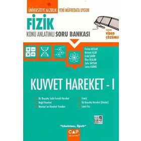 Çap Yayınları Fizik Kuvvet ve Hareket 1 Konu Anlatımlı Soru Bankası