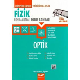 Çap Yayınları Fizik Optik Konu Anlatımlı Soru Bankası