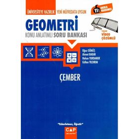 Çap Yayınları Geometri Çember Konu Anlatımlı Soru Bankası