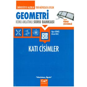 Çap Yayınları Geometri Katı Cisimler