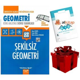Çap Yayınları Geometri Şekilsiz Geometri Konu Anlatımlı Soru Bankası