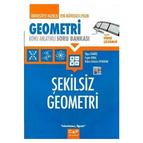 Çap Yayınları Geometri Şekilsiz Geometri Konu Anlatımlı Soru Bankası