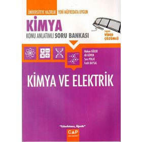 Çap Yayınları Kimya ve Elektrik Konu Anlatımlı Soru Bankası