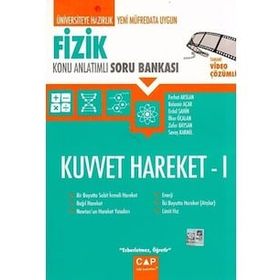 Çap Yayınları Kuvvet Hareket 1 Konu Anlatımlı Soru Bankası