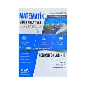 Çap Yayınları Matematik Fonksiyonlar 2 Fasikülü Video Anlatımlı Soru Bankası