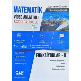 Çap Yayınları Matematik Fonksiyonlar 2 Fasikülü Video Anlatımlı Soru Bankası