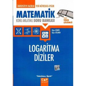 Çap Yayınları Matematik Logaritma Diziler Konu Anlatımlı Soru Bankası - Kolektif