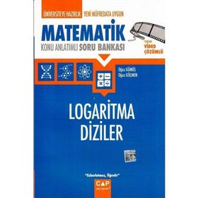 Çap Yayınları Matematik Logaritma Diziler Konu Anlatımlı Soru Bankası - Kolektif