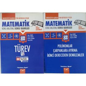 Çap Yayınları Polinomlar Çarpanlara Ayırma İkinci Derece Denklemler+Türev