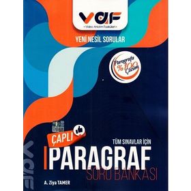Çap Yayınları Tüm Sınavlar İçin Paragraf VAF Serisi Soru Bankası