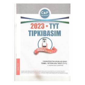 Çap Yayınları - TYT 2023 Tıpkı Basım