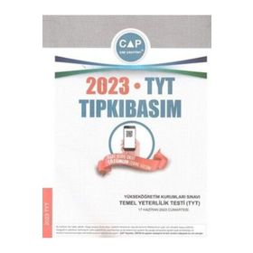 Çap Yayınları - TYT 2023 Tıpkı Basım