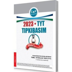 Çap Yayınları - TYT 2023 Tıpkı Basım