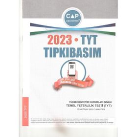 Çap Yayınları - TYT 2023 Tıpkı Basım