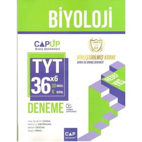 Çap Yayınları TYT 36x6 Biyoloji Up Branş Denemeleri