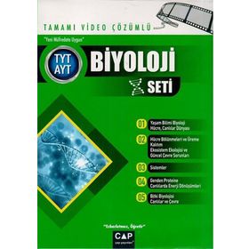 Çap Yayınları TYT AYT Biyoloji Fasikül Seti