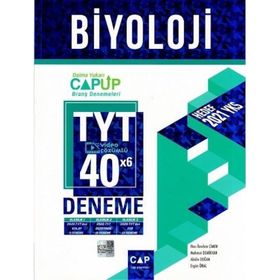 Çap Yayınları TYT Biyoloji 40x6 Up Deneme