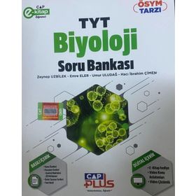 Çap Yayınları TYT Biyoloji Plus Serisi Soru Bankası
