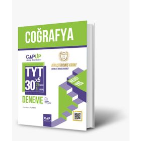 Çap Yayınları - TYT Coğrafya 30 X 5 Up Deneme