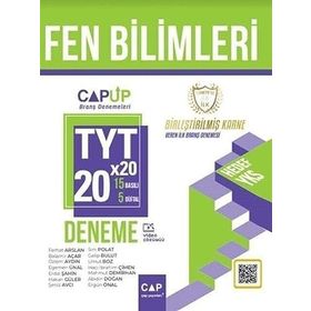 Çap Yayınları TYT Fen Bilimleri 20 x 20 Up Deneme- Çap Yayınları