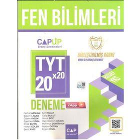 Çap Yayınları TYT Fen Bilimleri 20x20 Branş Denemeleri