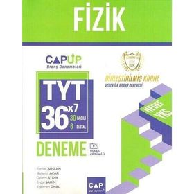 Çap Yayınları - TYT Fizik 30 X 6 Up Deneme