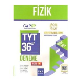 Çap Yayınları - TYT Fizik 36 x 7 Up Deneme