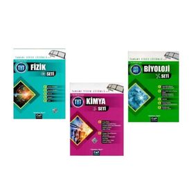 Çap Yayınları TYT Fizik Kimya Biyoloji Video Çözümlü Fasikül Set