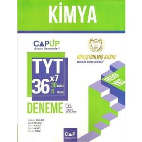Çap Yayınları - TYT Kimya 30 X 6 Up Deneme