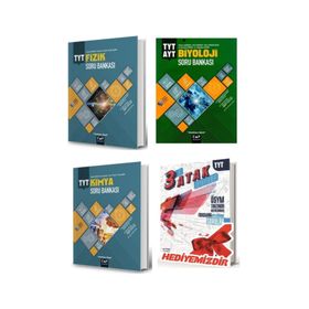 Çap Yayınları TYT Matematik Geometri Fizik Kimya Biyoloji Soru Bankası