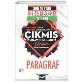 Çap Yayınları TYT MSÜ Paragraf Son 10 Yıl Çıkmış Sorular