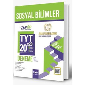 Çap Yayınları - TYT Sosyal Bilimler 15 X 5 Up Deneme