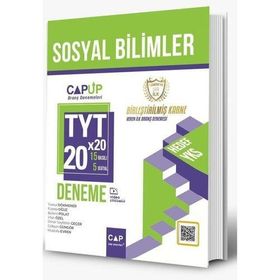 Çap Yayınları - TYT Sosyal Bilimler 15 X 5 Up Deneme