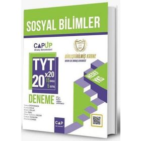 Çap Yayınları - TYT Sosyal Bilimler 15 X 5 Up Deneme