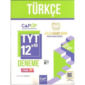 Çap Yayınları TYT Türkçe 12 x 40 Up Deneme