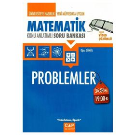 Çap Yayınları Üniversiteye Hazırlık Matematik Konu Anlatımlı Soru