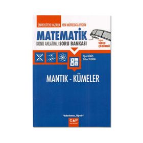 Çap Yayınları Üniversiteye Hazırlık Matematik Mantık Kümeler Konu Anlatımlı Soru Bankası