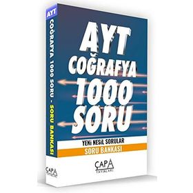 Çapa AYT Coğrafya Soru Bankası