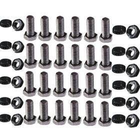 Çapa Makinaları 10 mm 3 cm 24 Adet Bıçak Civata Takımı