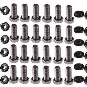 Çapa Makinaları 10 mm 3 cm 24 Adet Bıçak Civata Takımı