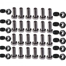 Çapa Makinaları 10 mm 3 cm 24 Adet Bıçak Civata Takımı